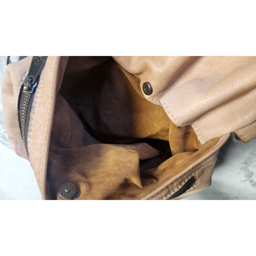 Patricia Nash Washed Denim Luzille Convertible Backpack - Picture 9 of 9